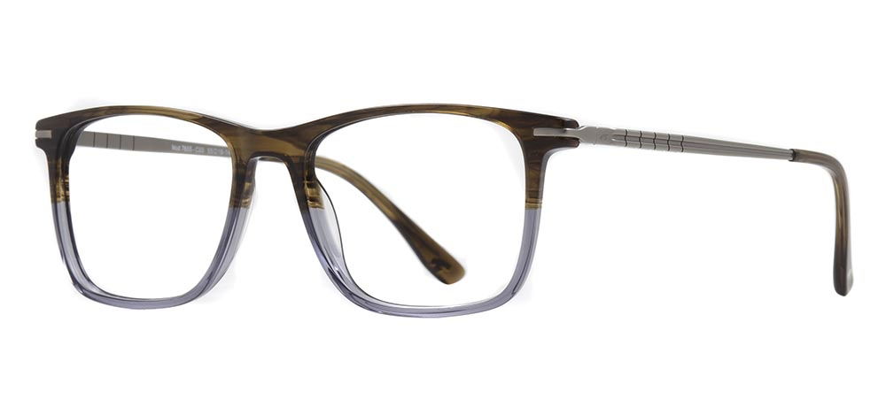 CARETTA CRTTA 7655-C.03 Optik Genç Erkek Köşeli Çerçeveli Asetat - 2