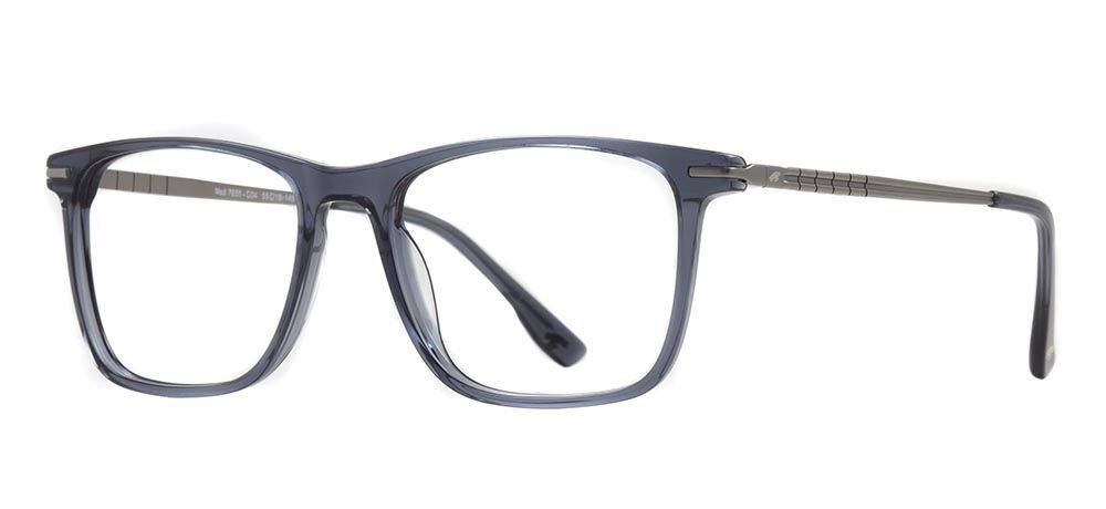 CARETTA CRTTA 7655-C.04 Optik Genç Erkek Köşeli Çerçeveli Asetat - 2