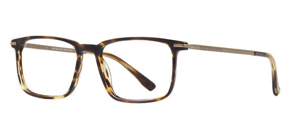 CARETTA CRTTA 7656-C.04 Optik Genç Erkek Köşeli Çerçeveli Asetat - 2