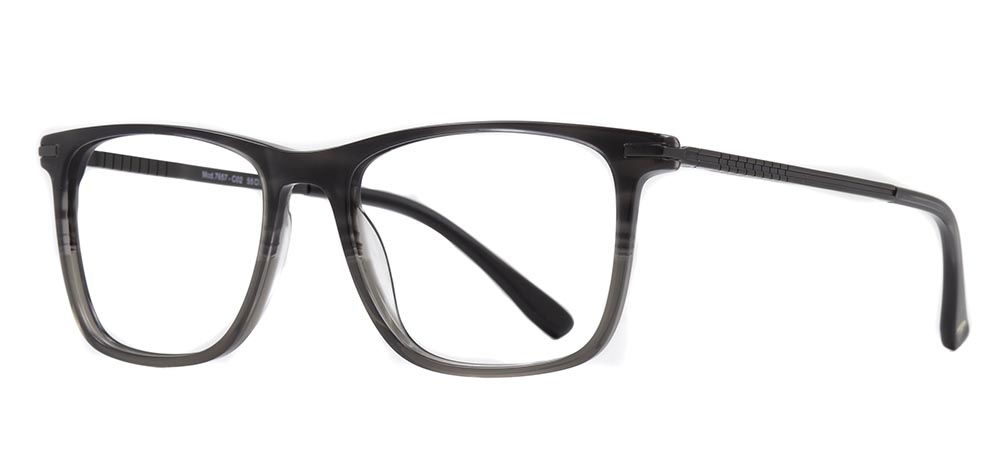 CARETTA CRTTA 7657-C.02 Optik Genç Erkek Köşeli Çerçeveli Asetat - 2