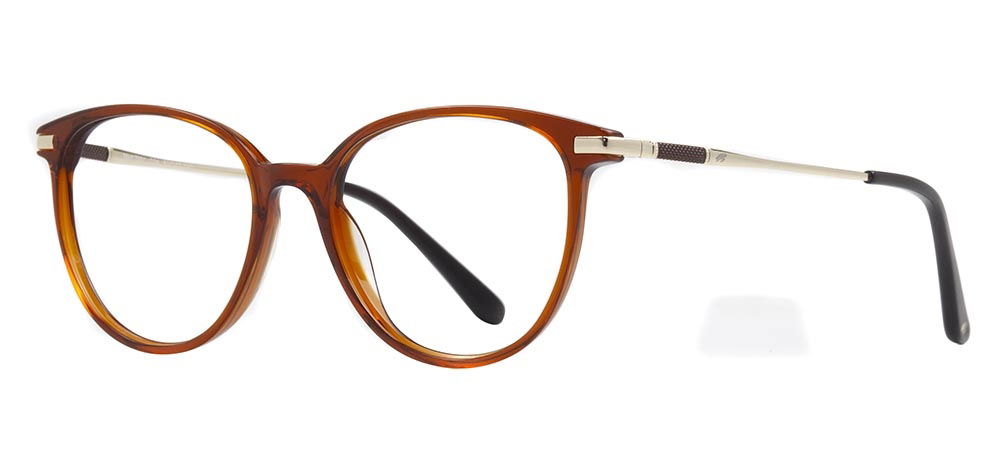 CARETTA CRTTA 7661-C.04 Optik Genç Erkek,Kadın,Unisex Oval Çerçeveli Asetat - 2