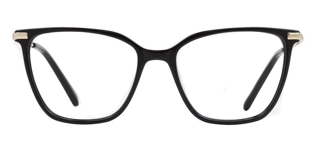 CARETTA CRTTA 7662-C.01 Optik Genç Kadın Çekik Çerçeveli Asetat - 1