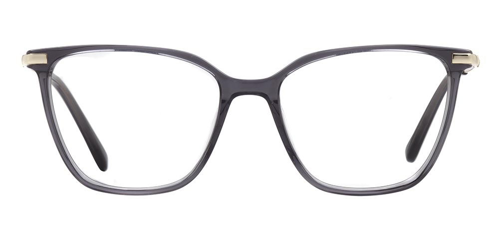 CARETTA CRTTA 7662-C.02 Optik Genç Kadın Çekik Çerçeveli Asetat - 1