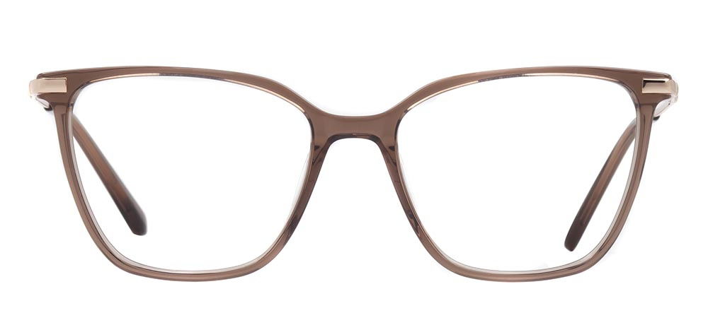 CARETTA CRTTA 7662-C.03 Optik Genç Kadın Çekik Çerçeveli Asetat - 1