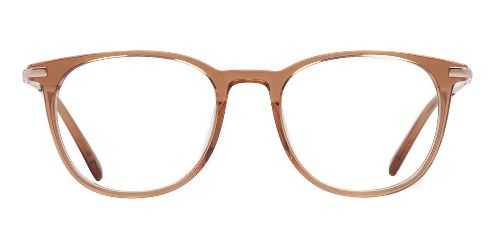 CARETTA CRTTA 7663-C.04 Optik Genç Kadın Oval Çerçeveli Asetat - 1