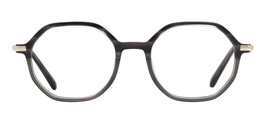 CARETTA CRTTA 7664-C.02 Optik Genç Kadın Geometrik Çerçeveli Asetat - 1