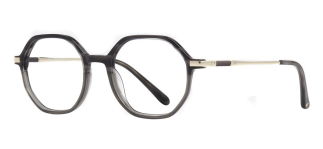 CARETTA CRTTA 7664-C.02 Optik Genç Kadın Geometrik Çerçeveli Asetat - CARETTA (1)