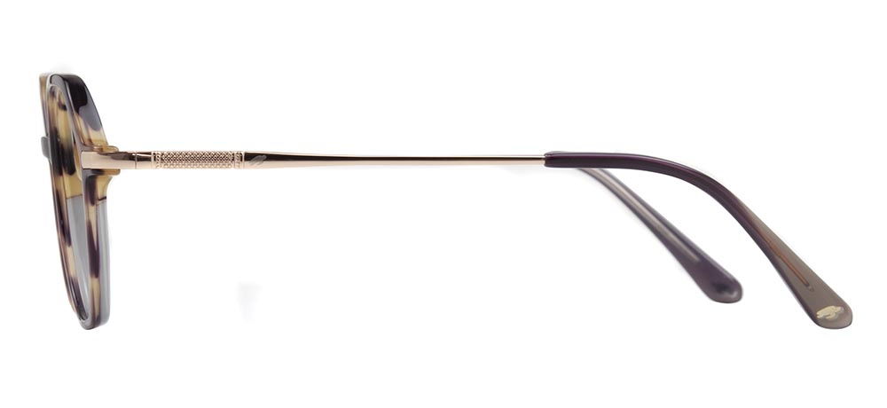 CARETTA CRTTA 7664-C.03 Optik Genç Kadın Geometrik Çerçeveli Asetat - 3