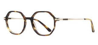 CARETTA CRTTA 7664-C.04 Optik Genç Kadın Geometrik Çerçeveli Asetat - CARETTA (1)