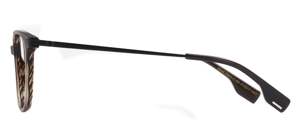 CARETTA CRTTA 7665-C.03 Optik Genç Erkek,Kadın,Unisex Yarı-Oval Çerçeveli Asetat - 3