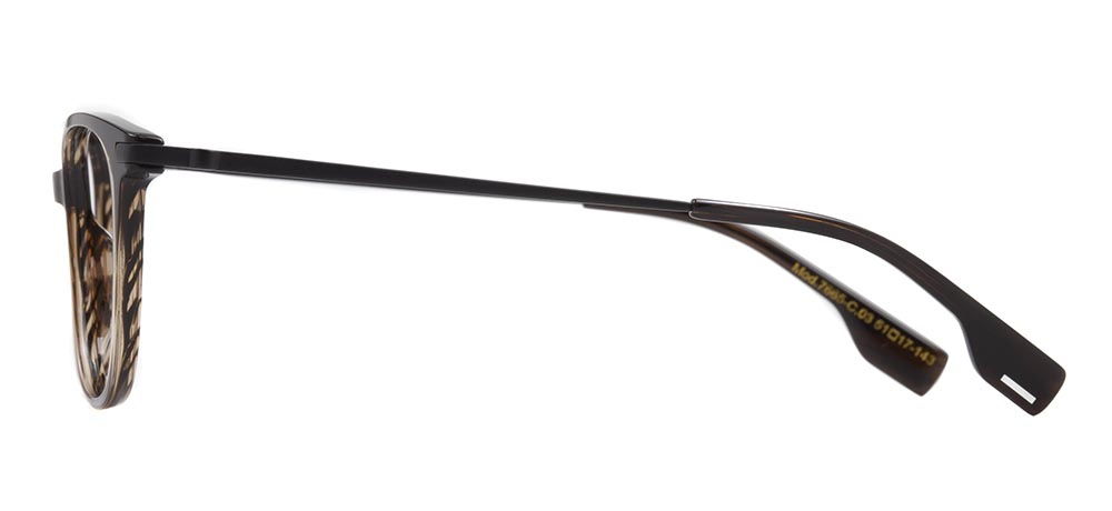 CARETTA CRTTA 7665-C.04 Optik Genç Erkek,Kadın,Unisex Yarı-Oval Çerçeveli Asetat - 3