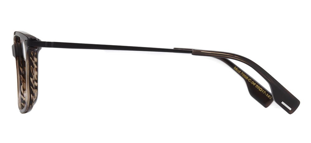 CARETTA CRTTA 7668-C.04 Optik Genç Erkek Köşeli Çerçeveli Asetat - 3