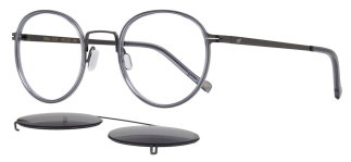 CARETTA CRTTA 7684-C1 Clipon,Optik Genç Erkek,Kadın,Unisex Oval Çerçeveli Titanyum - CARETTA (1)