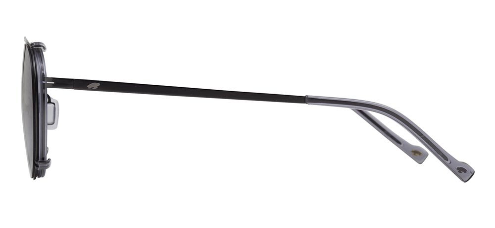 CARETTA CRTTA 7684-C1 Clipon,Optik Genç Erkek,Kadın,Unisex Oval Çerçeveli Titanyum - 3