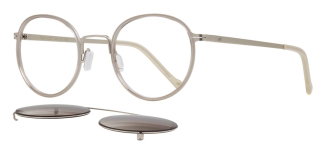 CARETTA CRTTA 7684-C2 Clipon,Optik Genç Erkek,Kadın,Unisex Oval Çerçeveli Titanyum - CARETTA (1)