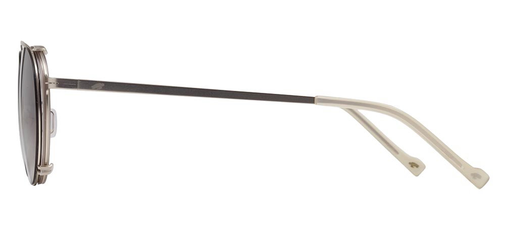 CARETTA CRTTA 7684-C2 Clipon,Optik Genç Erkek,Kadın,Unisex Oval Çerçeveli Titanyum - 3