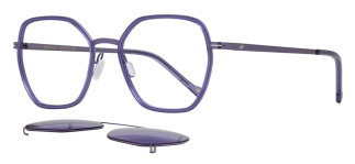 CARETTA CRTTA 7685-C1 Clipon,Optik Genç Kadın Oval Çerçeveli Titanyum - CARETTA (1)