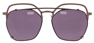 CARETTA CRTTA 7685-C2 Clipon,Optik Genç Kadın Oval Çerçeveli Titanyum - CARETTA