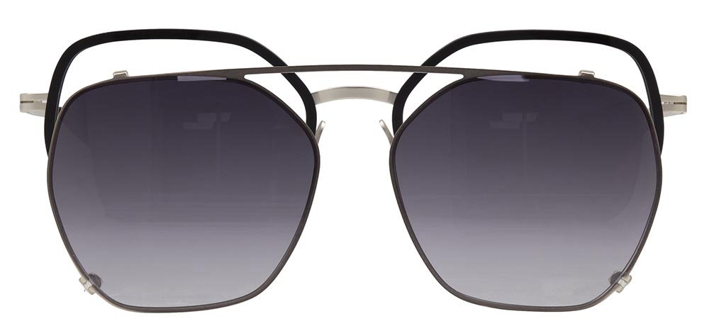 CARETTA CRTTA 7685-C3 Clipon,Optik Genç Erkek,Kadın,Unisex Oval Çerçeveli Titanyum - 1