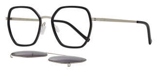CARETTA CRTTA 7685-C3 Clipon,Optik Genç Erkek,Kadın,Unisex Oval Çerçeveli Titanyum - CARETTA (1)