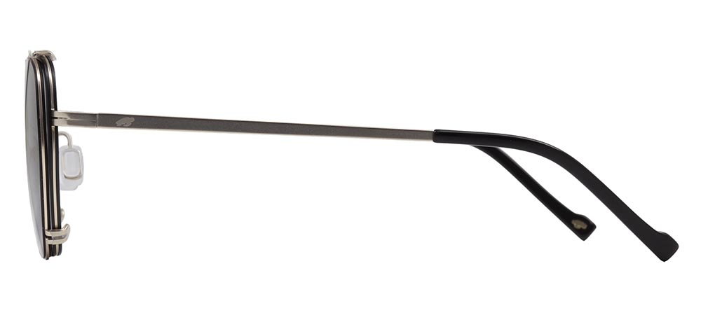 CARETTA CRTTA 7685-C3 Clipon,Optik Genç Erkek,Kadın,Unisex Oval Çerçeveli Titanyum - 3
