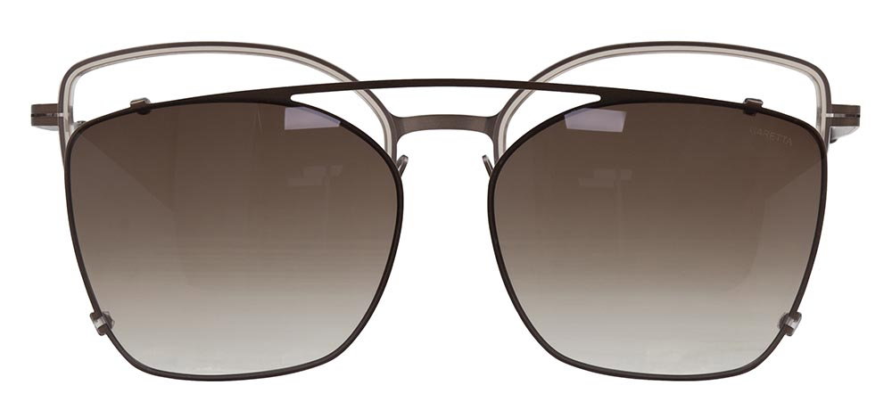 CARETTA CRTTA 7688-C1 Clipon,Optik Genç Kadın Çekik Çerçeveli Titanyum - 1
