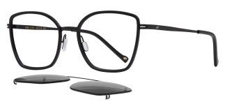 CARETTA CRTTA 7688-C3 Clipon,Optik Genç Kadın Çekik Çerçeveli Titanyum - CARETTA (1)