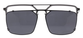 CARETTA CRTTA 7689-C1 Clipon,Optik Genç Erkek Köşeli Çerçeveli Titanyum - CARETTA