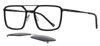 CARETTA CRTTA 7689-C3 Clipon,Optik Genç Erkek Köşeli Çerçeveli Titanyum - CARETTA (1)
