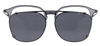 CARETTA CRTTA 7691-C2 Clipon,Optik Genç Erkek,Kadın,Unisex Oval Çerçeveli Titanyum - CARETTA