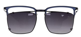 CARETTA CRTTA 7693-C1 Clipon,Optik Genç Erkek Köşeli Çerçeveli Titanyum - CARETTA