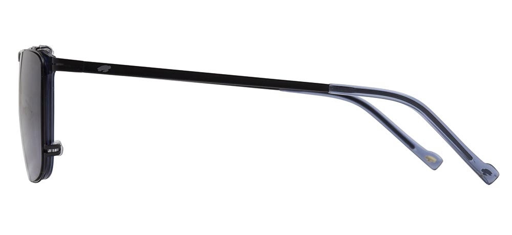 CARETTA CRTTA 7693-C1 Clipon,Optik Genç Erkek Köşeli Çerçeveli Titanyum - 3