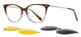 CARETTA CRTTA 7701-C.03 Clipon,Optik Genç Kadın Çekik Çerçeveli Asetat - CARETTA (1)