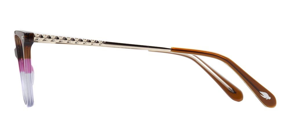 CARETTA CRTTA 7701-C.03 Clipon,Optik Genç Kadın Çekik Çerçeveli Asetat - 3