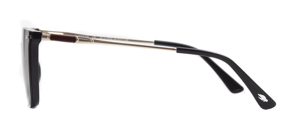 CARETTA CRTTA 7703-C.01 Clipon, Optik Genç Kadın Köşeli Çerçeveli Asetat - 3