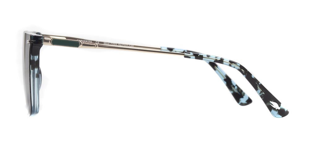 CARETTA CRTTA 7703-C.02 Clipon, Optik Genç Kadın Köşeli Çerçeveli Asetat - 3