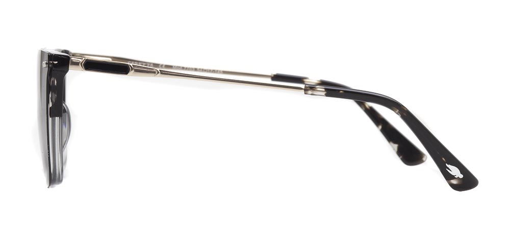 CARETTA CRTTA 7703-C.03 Clipon, Optik Genç Kadın Köşeli Çerçeveli Asetat - 3