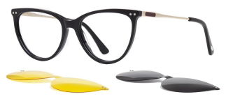 CARETTA CRTTA 7704-C.01 Clipon, Optik Genç Kadın Çekik Çerçeveli Asetat - CARETTA (1)