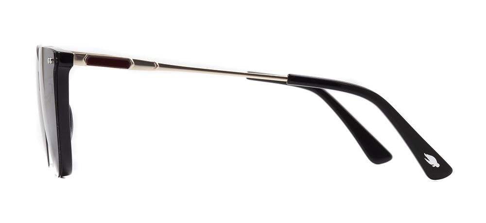 CARETTA CRTTA 7704-C.01 Clipon, Optik Genç Kadın Çekik Çerçeveli Asetat - 3