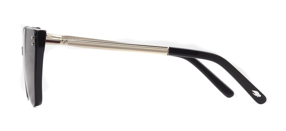 CARETTA CRTTA 7705-C.01 Clipon, Optik Genç Kadın Köşeli Çerçeveli Asetat - 3