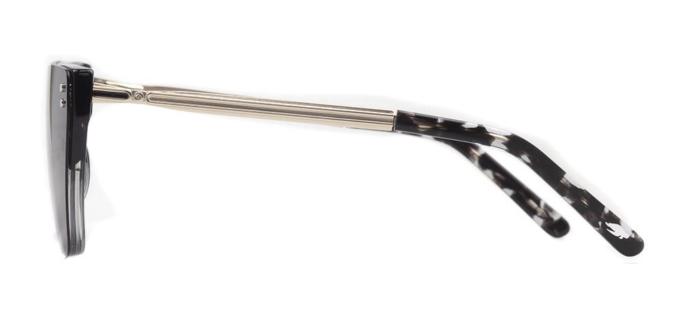 CARETTA CRTTA 7705-C.03 Clipon, Optik Genç Kadın Köşeli Çerçeveli Asetat - 3