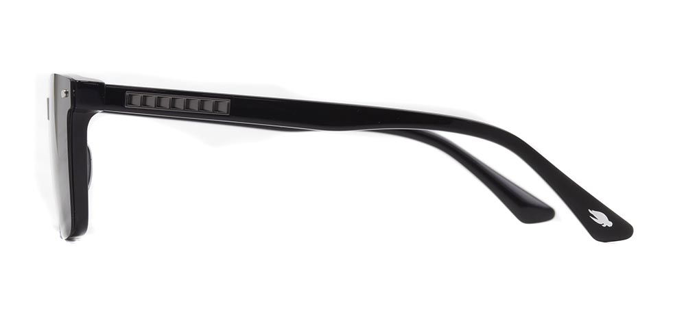 CARETTA CRTTA 7711-C.01 Clipon, Optik Genç Erkek Köşeli Çerçeveli Asetat - 3