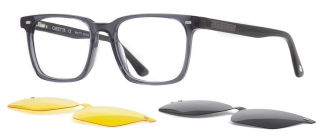 CARETTA CRTTA 7711-C.02 Clipon, Optik Genç Erkek Köşeli Çerçeveli Asetat - CARETTA (1)