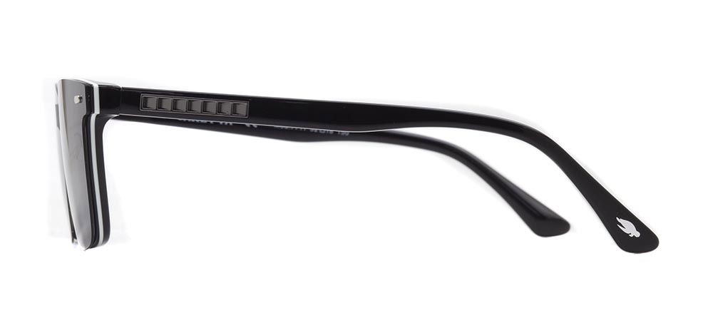 CARETTA CRTTA 7711-C.03 Clipon, Optik Genç Erkek Köşeli Çerçeveli Asetat - 3