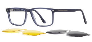 CARETTA CRTTA 7712-C.03 Clipon, Optik Genç,Yetişkin Erkek Köşeli Çerçeveli Asetat - CARETTA (1)