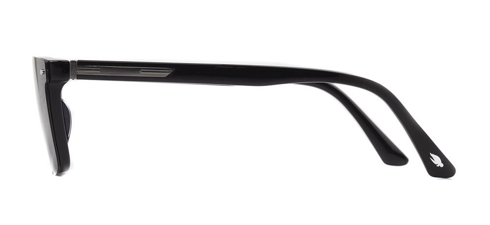 CARETTA CRTTA 7713-C.01 Clipon, Optik Genç,Yetişkin Erkek Köşeli Çerçeveli Asetat - 3