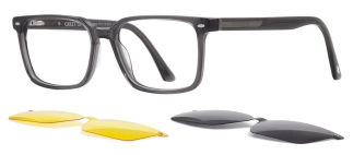 CARETTA CRTTA 7713-C.02 Clipon, Optik Genç,Yetişkin Erkek Köşeli Çerçeveli Asetat - CARETTA (1)