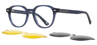 CARETTA CRTTA 7716-C.05 Clipon, Optik Genç Erkek,Kadın,Unisex Oval Çerçeveli Asetat - CARETTA (1)