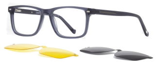 CARETTA CRTTA 7717-C.03 Clipon, Optik Genç Erkek Köşeli Çerçeveli Asetat - CARETTA (1)