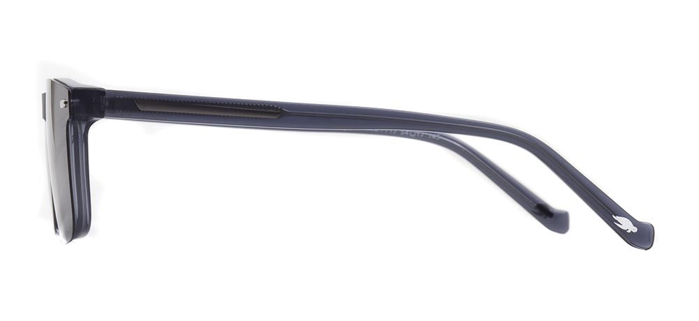 CARETTA CRTTA 7717-C.03 Clipon, Optik Genç Erkek Köşeli Çerçeveli Asetat - 3